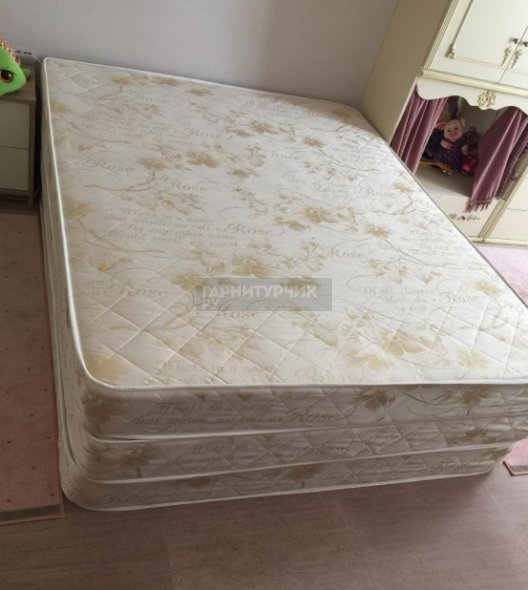 Кровать с матрасом Милана и Smart Askona 180х200, орех