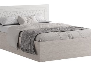 Кровать с настилом ДСП Британика 140х200