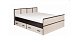 Кровать c матрасом Сакура и Smart Askona с ящиками 140х200, венге-лоредо