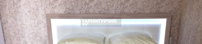 Кровать Люмен  каркас, дуб сакраменто/белый, 160х200