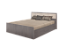 Кровать c матрасом 140х200 Фиеста и Smart Askona, ясень