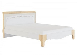 Кровать с матрасом Элен и Forma Askona 140х200, перламутр-шане