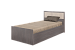 Кровать c матрасом 120х200 Фиеста и Forma Askona, ясень
