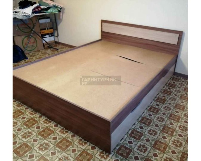 Кровать с ящиками Гармония 120х200