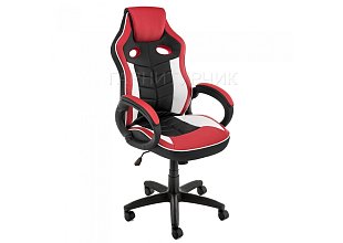 Компьютерное кресло "Анис" Anis красное/белое/черное